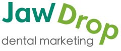 logo jaw drop dental marketing